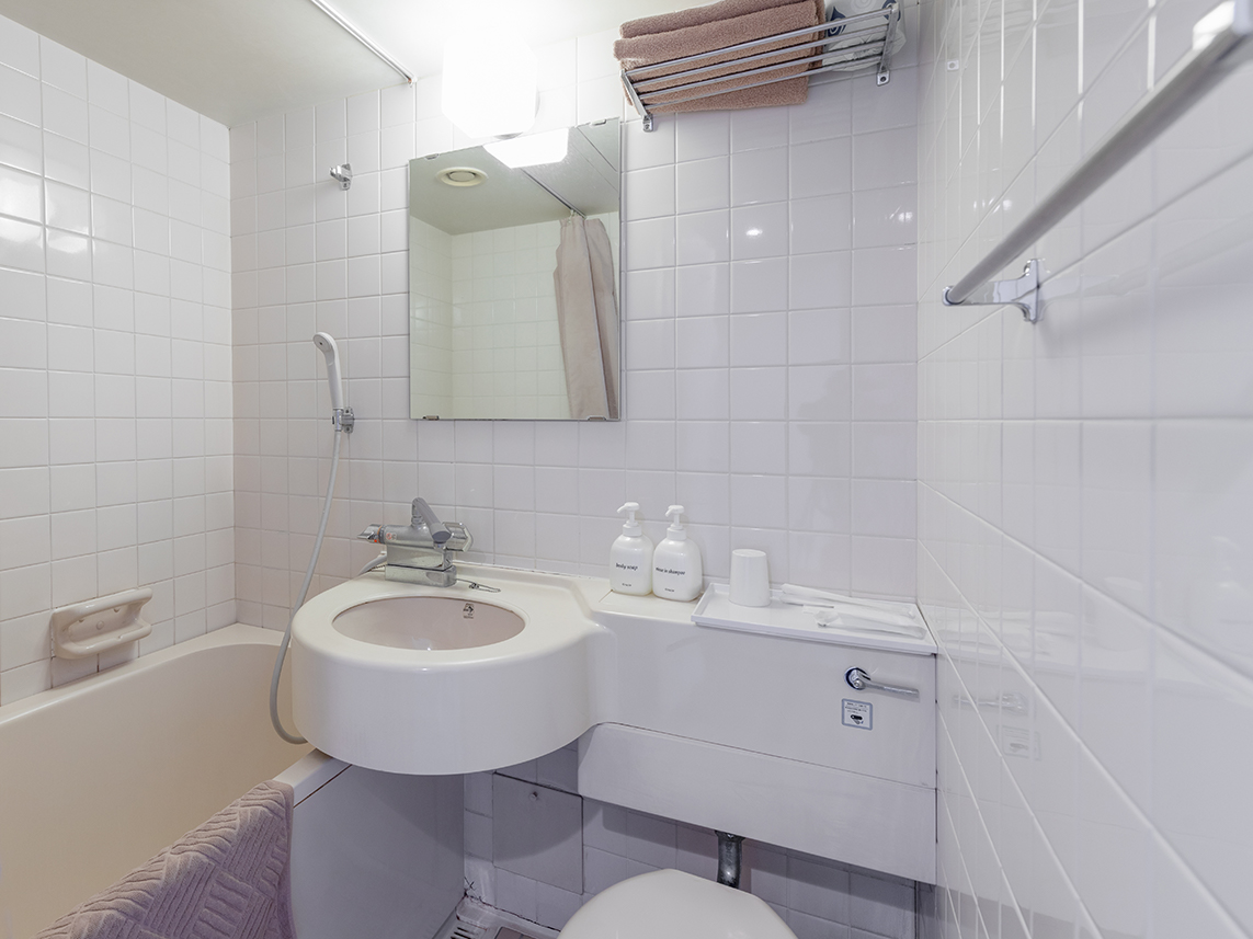 清潔なユニットバス